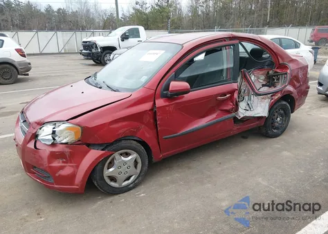 2010 Chevrolet Aveo Lt z USA, uszkodzony, nr VIN KL1TD5DE4AB118960